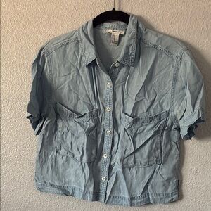 Light Blue Button-Up Shirt